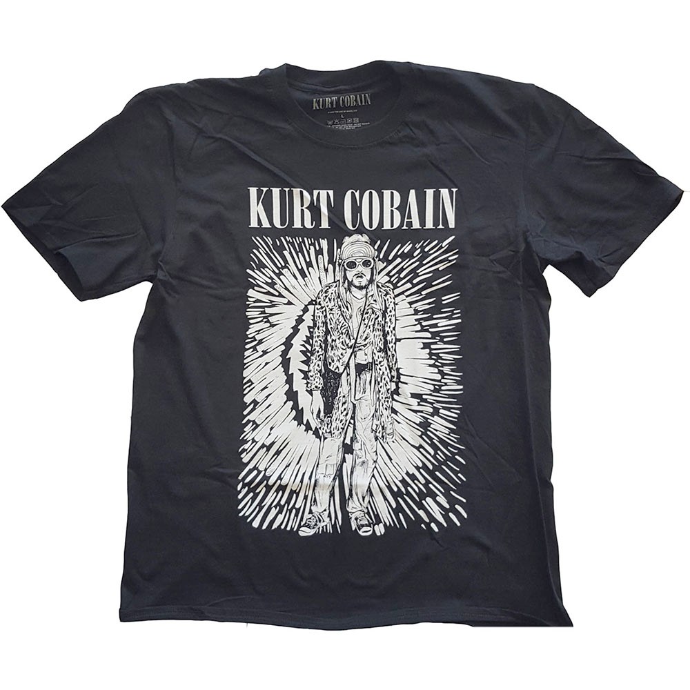 Kurt Cobain - Brilliance Tshirt Homme - Noir